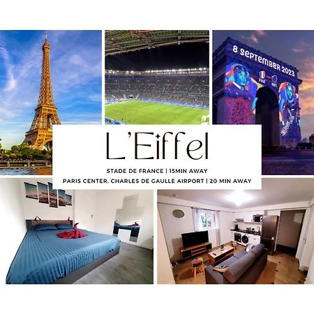 드란시 L'Eiffel - Self Checking, 20Min From Paris 아파트 외부 사진